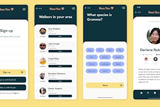build ai pet social networking app, dog walk app, pet community app