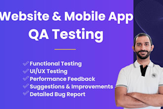 test and QA your website or mobile app for bugs
