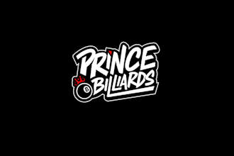 design hip fun billiards logo