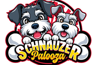 design a wonderful dogs logo with satisfaction guaranteed