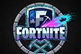 design a professional fortnite gaming logo