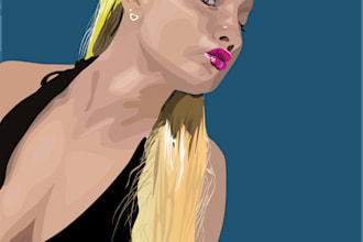 create personalized vector image