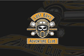 design extraordinary hardcore dirt bike club logo