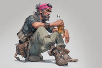 draw you a realistic character