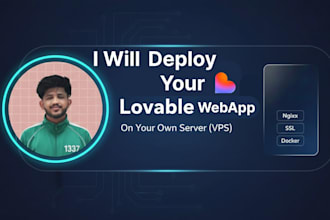 deploy your lovable website on your server
