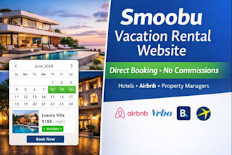 build a smoobu vacation rental website