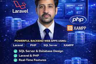 develop a secure web application using PHP and laravel