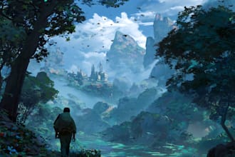 create environment concept art