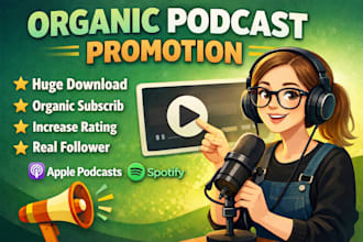 promote your podcast and grow downloads organically