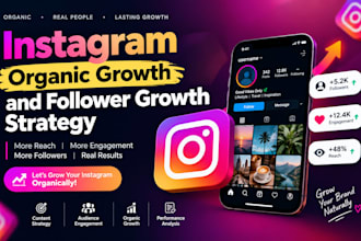 instagram organic growth and follower growth strategy