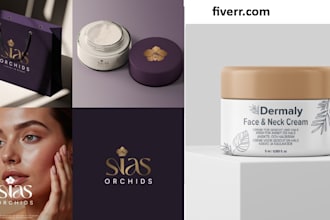 design luxury and aesthetic beauty and skin care logo