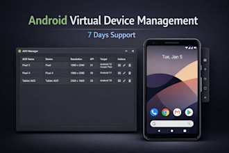 professionally maintain android virtual devices