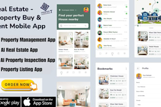 build ai property management app ,real estate,property listing,document analysis