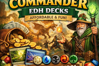 build a budget commander edh deck under 50 or 100 dollars