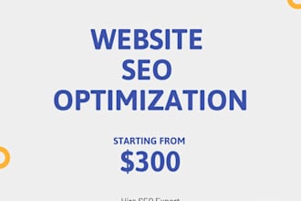 do website SEO optimization