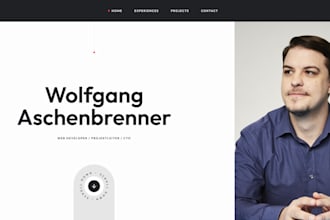 create a responsive custom landing page in bootstrap5