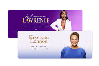 design professional facebook cover or youtube banner