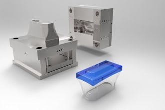 design mold ready plastic parts for injection molding