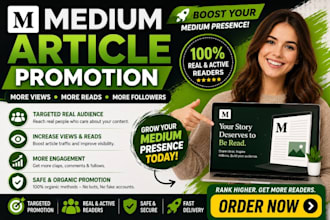 do viral promotion for your medium article bring follower