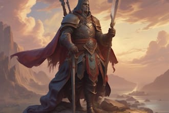 do dnd character art illustration commissions