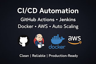 set up cicd pipeline using github actions or jenkins