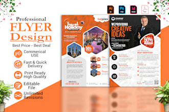 create a professional flyer design