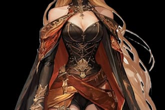 do an anime or comic character