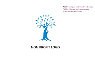 design a professional nonprofit, charity and community logo