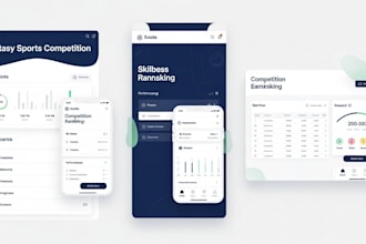 build a fantasy sports competition app with rankings and rewards logic