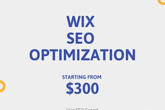do wix SEO for every business