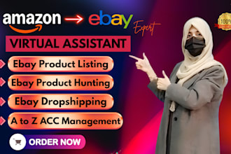 expert ebay virtual assistant, ebay account management, ebay dropshipping