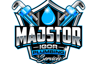 design amazing roofing,construction, and plumbing logo
