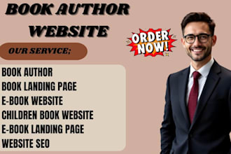 build author website, book author website, children book website,