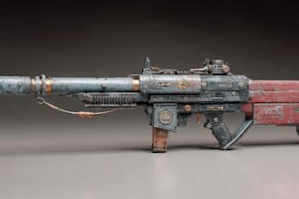 design unique weapons illustrations
