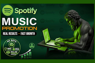 do spotify music promotion with streams and listerners