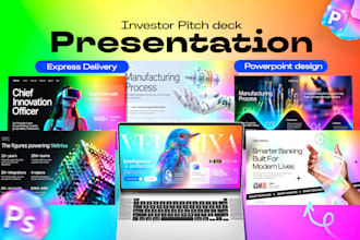 design an investor pitch deck for startup fundraising