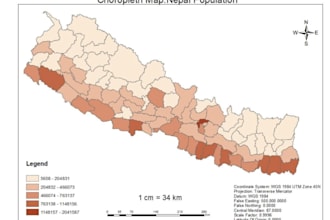 create professional gis maps using arcgis or qgis