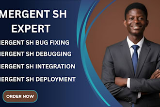 be emerging sh expert, sg bug fixing, sh integration, sh apps