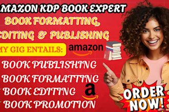 do amazon kdp book publishing, kdp book formatting and self publishing