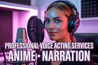 record female nsfw voiceover sfw erotic flirty anime and character voice acting
