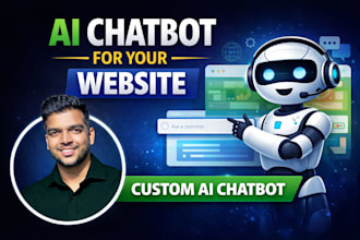 create and integrate an ai chatbot for your website