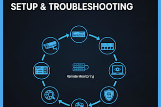 setup and troubleshoot cctv networks remotely for your business or home