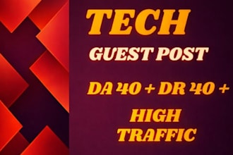 write high quality technology articles and blog post
