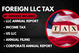 prepare foreign owned llc business tax return 1120 and 5472