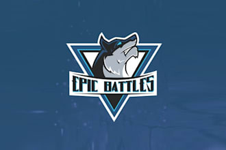 design awesome game e sport brand logo