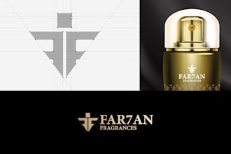 design luxury logo for fragrance beauty and cosmetic brand