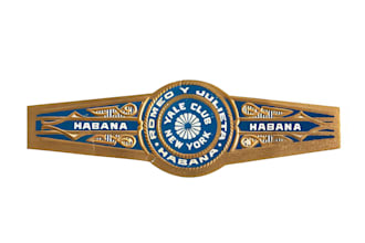 make a cigar band, labels logo and box design