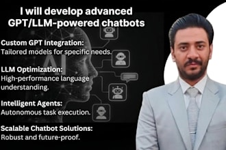 develop advanced gpt, llm powered chatbots