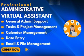 be your professional administrative virtual assistant