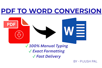 convert scanned PDF to word with exact formatting manually